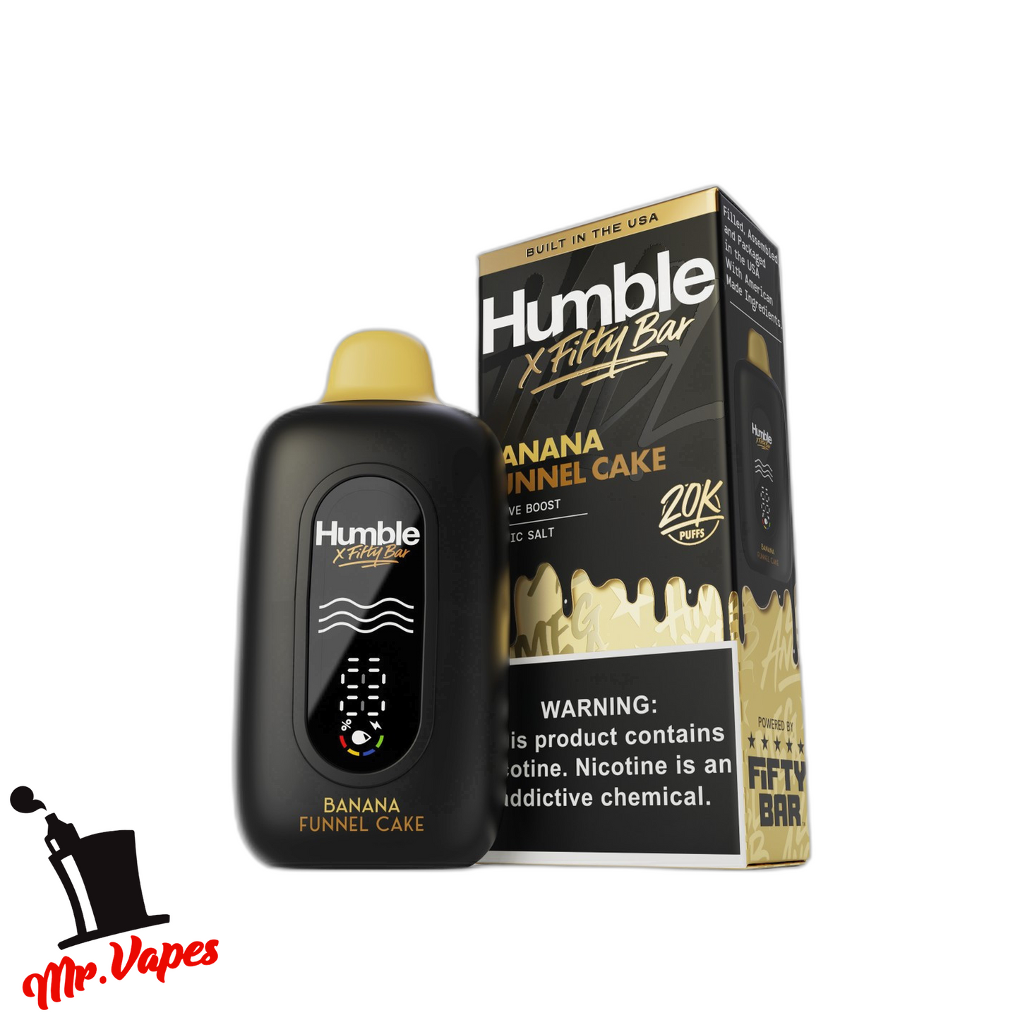Humble x Fifty Bar 20k Hits Desechable - Mr Vapes - Vapes