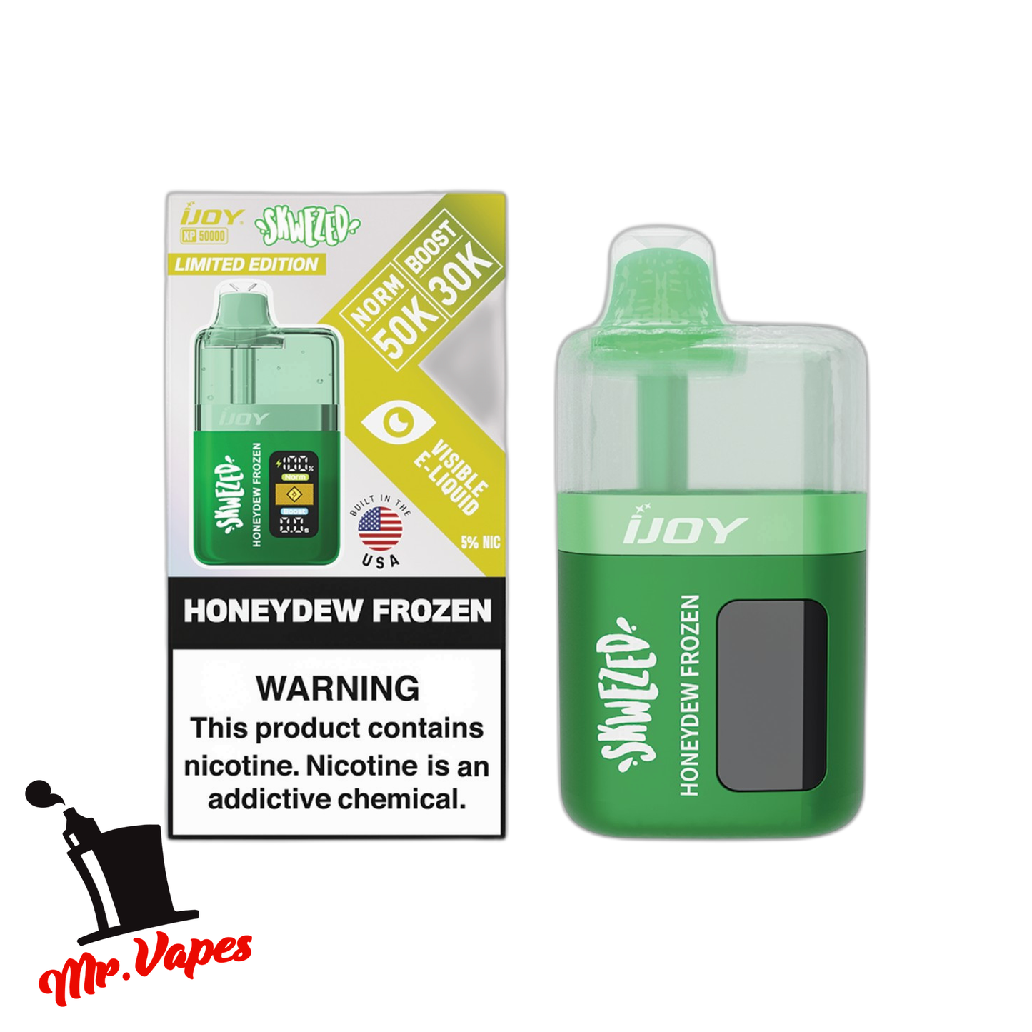 iJoy XP50000 Skwezed Edición Limitada 50K Puffs Desechable - Mr Vapes - Vapes