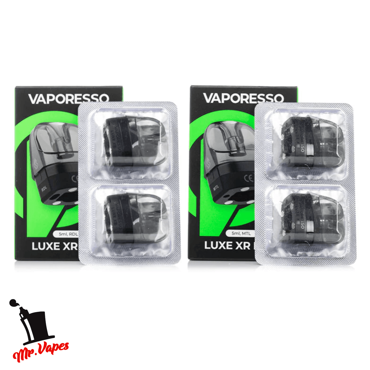 Vaporesso - Luxe X / XR Pod Sin Coil - Mr Vapes