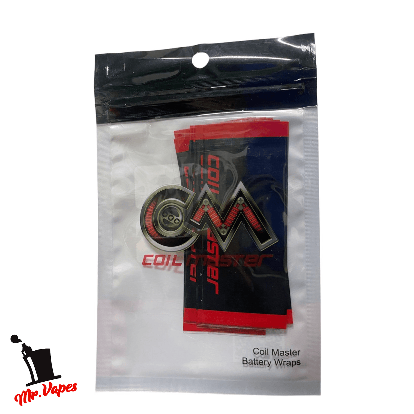 Coil Master - Wraps Para baterias 18650 - 10 pzs - Mr Vapes