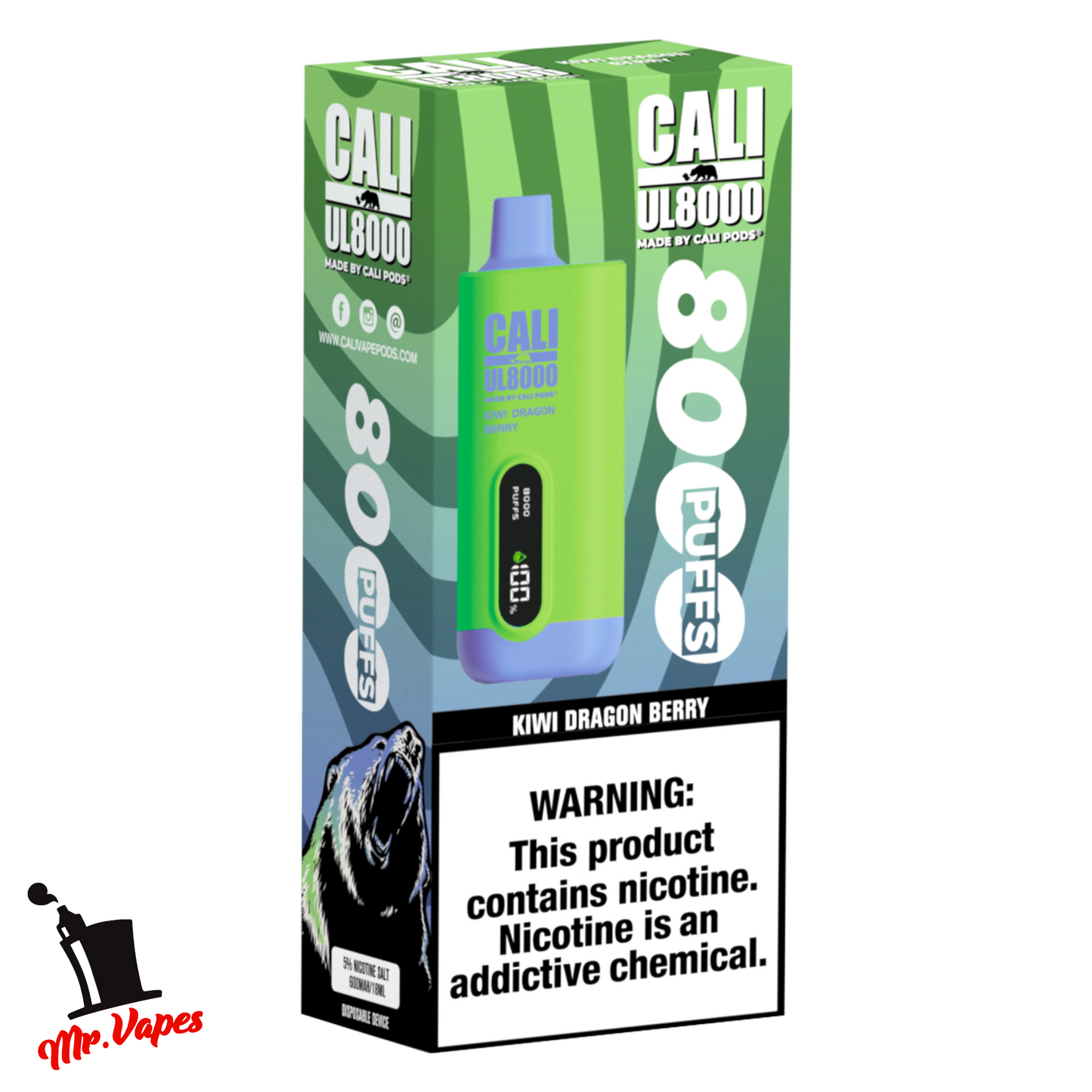 Cali - UL8000 | Desechable 8,000 Hits
