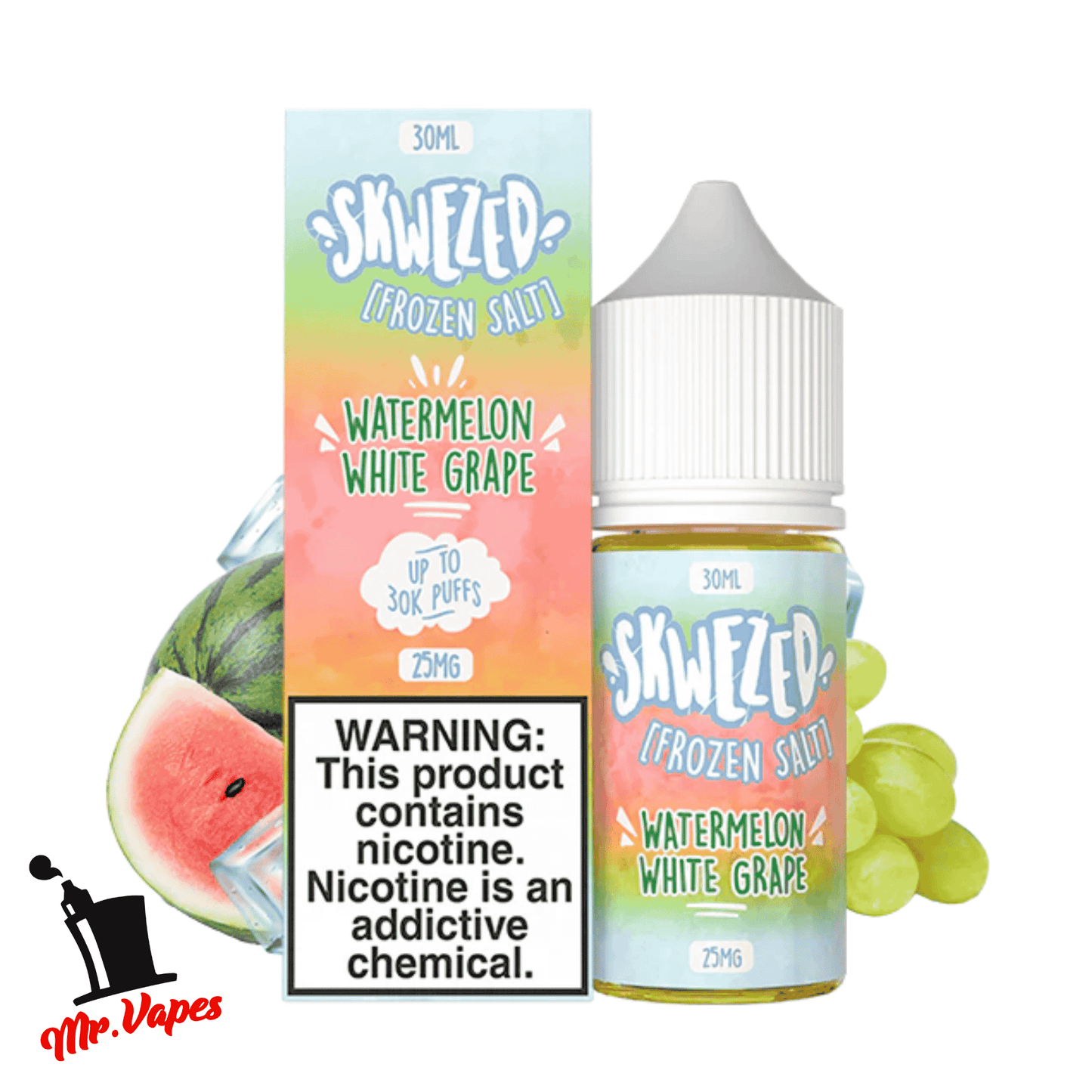 Skwezed Frozen Salt 30ml - Mr Vapes - Vapes