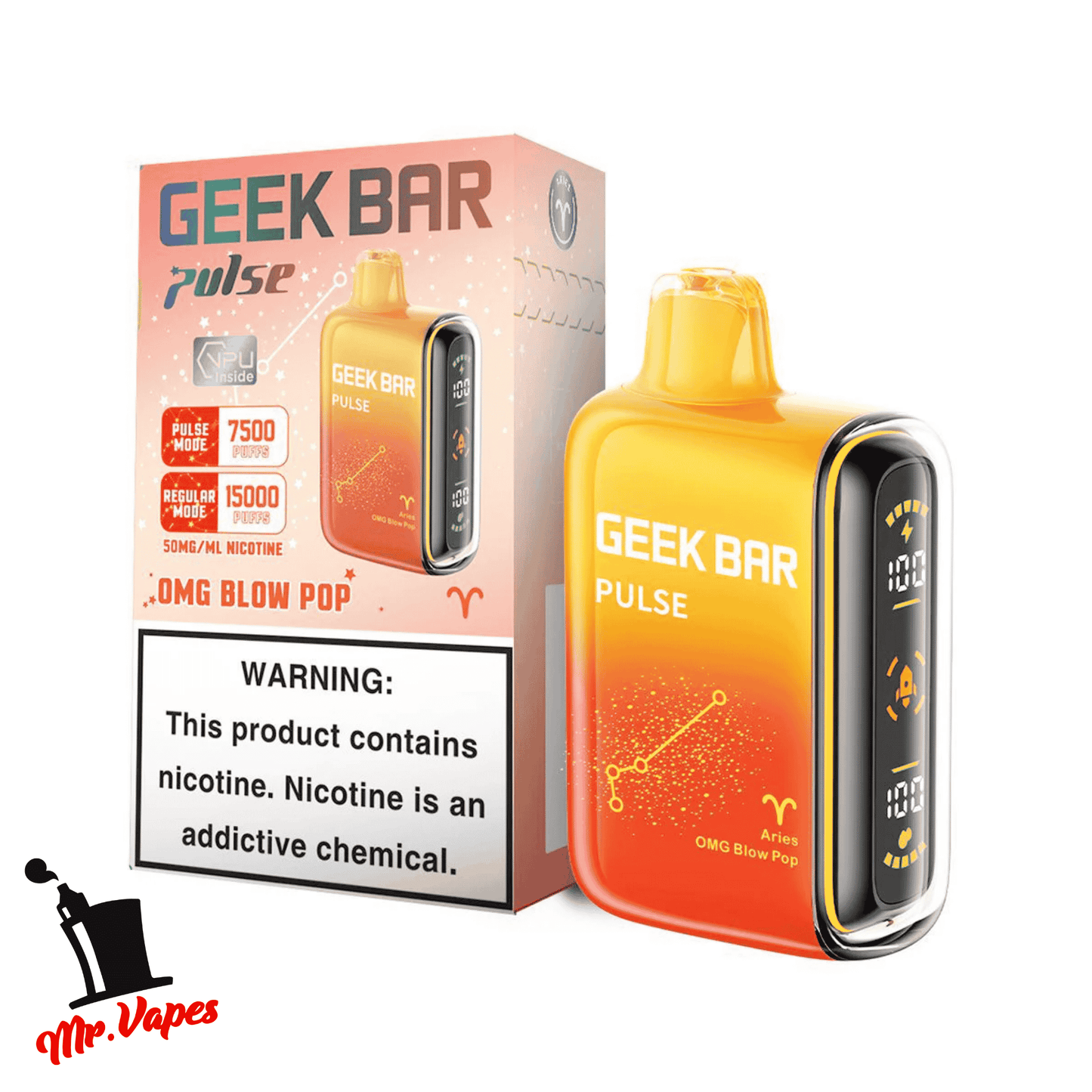 Geek Bar - Pulse | Desechable 15,000 Hits