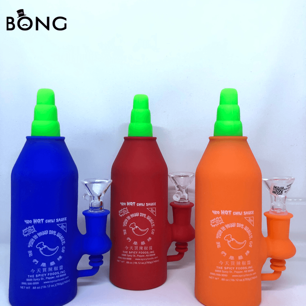 Bong Siracha Silicon - Mr Vapes