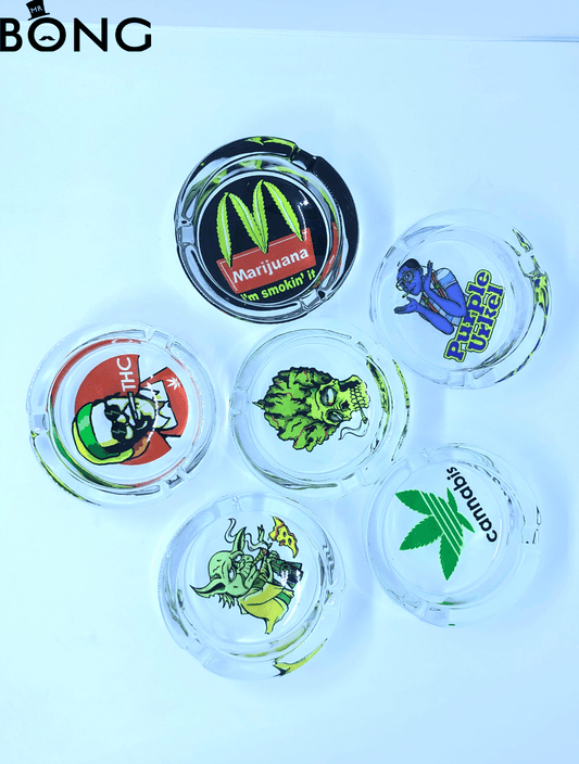Deez Nutz Glass Ashtrey (ceniceros) - Mr Vapes