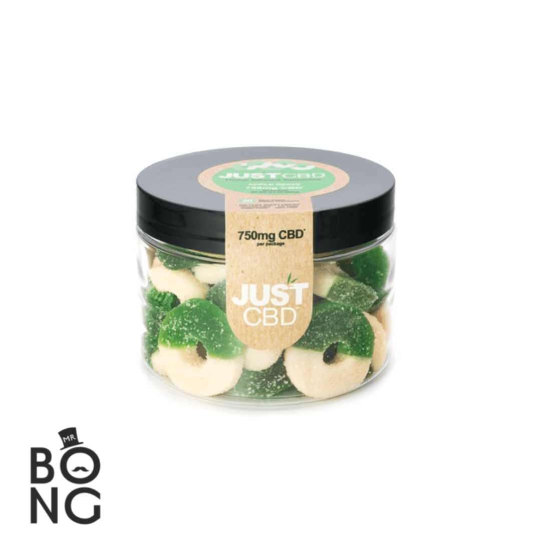 Just CBD Gummy 750MG - Apple - Mr Vapes