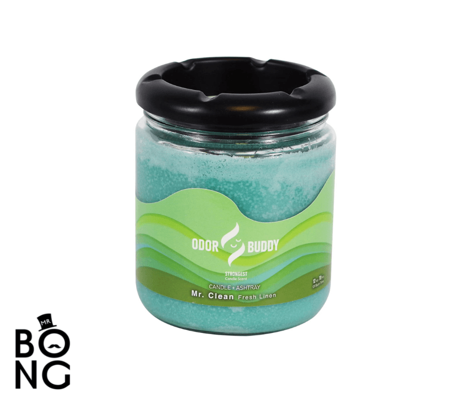 Odor Candle Buddy + Ashtray 12oz - Mr Vapes