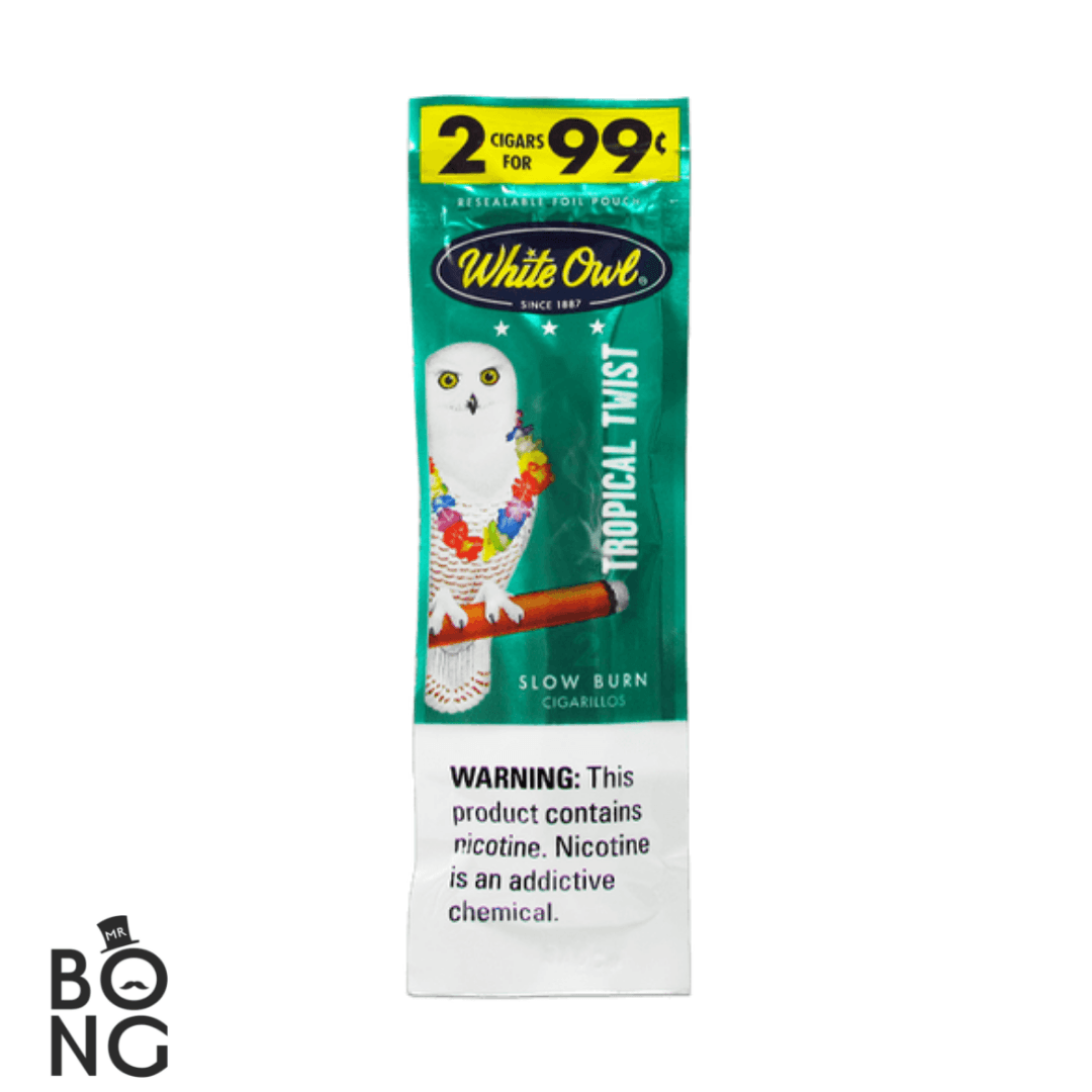 White Owl Blunts 2pz - Mr Vapes