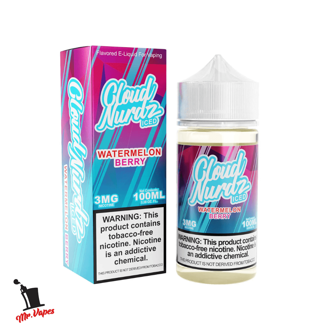 Cloud Nurdz Iced E-Liquids (Sabores Varios) 100ml - Mr Vapes