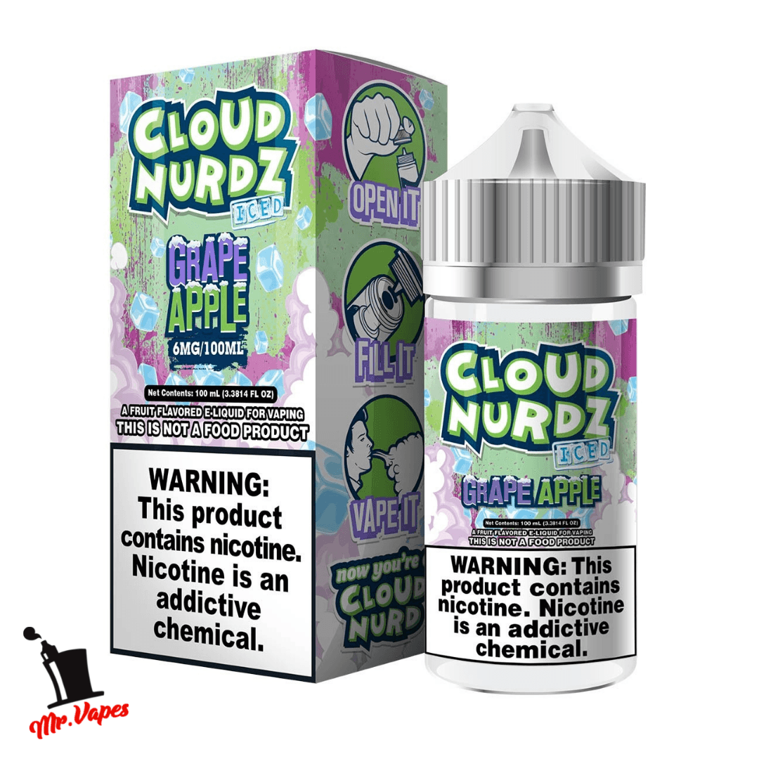 Cloud Nurdz Iced E-Liquids (Sabores Varios) 100ml - Mr Vapes