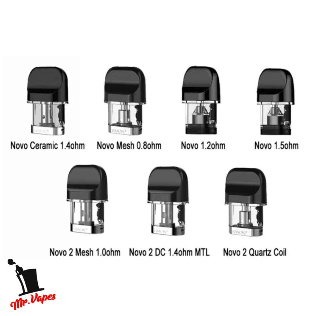 Smok Novo 2/3 Cartucho - Mr Vapes