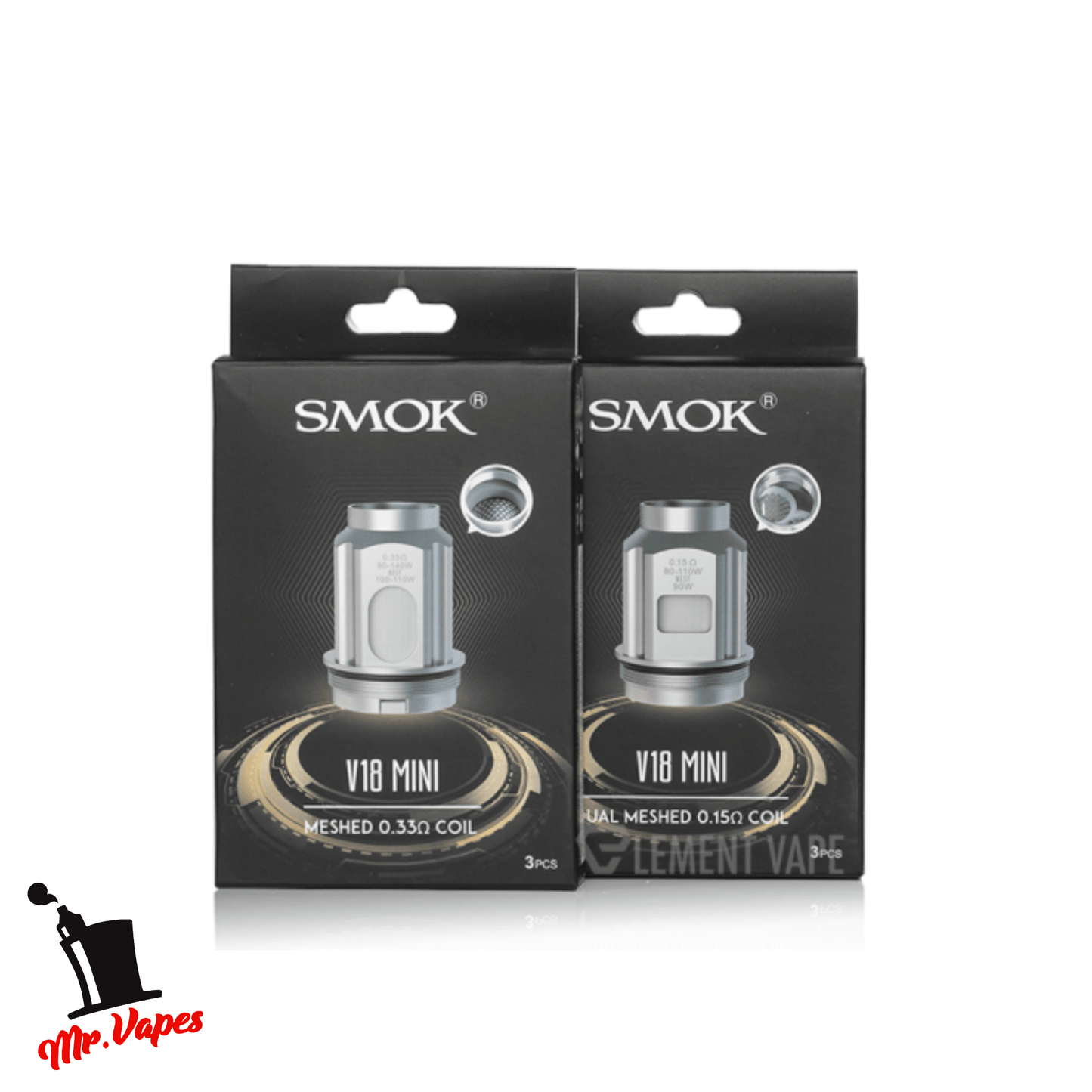 Smok TFV18 Mini - Resistencia - Mr Vapes