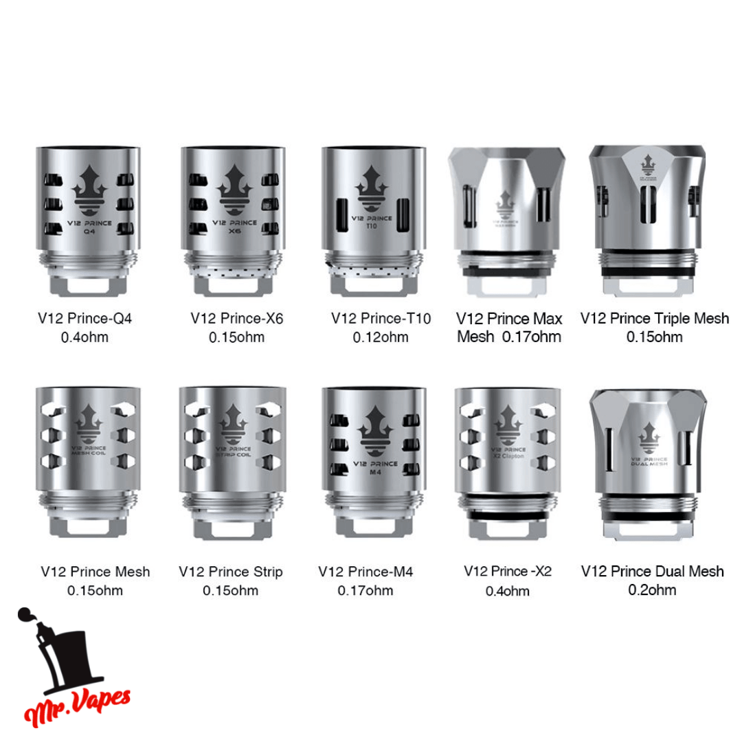 Smok V12 Prince Coil - Mr Vapes