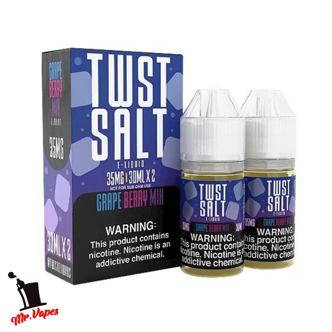 Twist Salt (Varios Sabores) 30ml - Mr Vapes