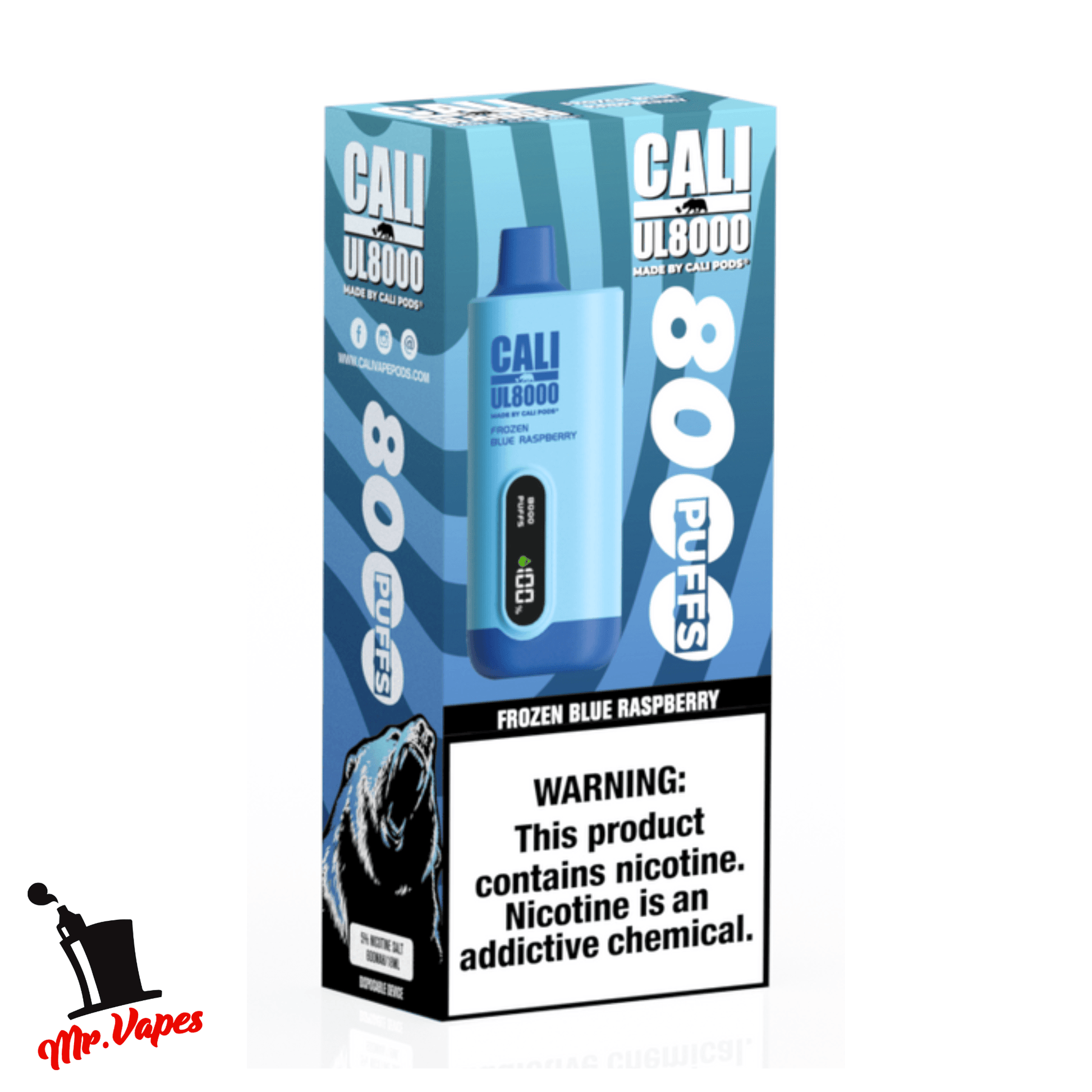 Disposable Cali UL8000 - Mr Vapes