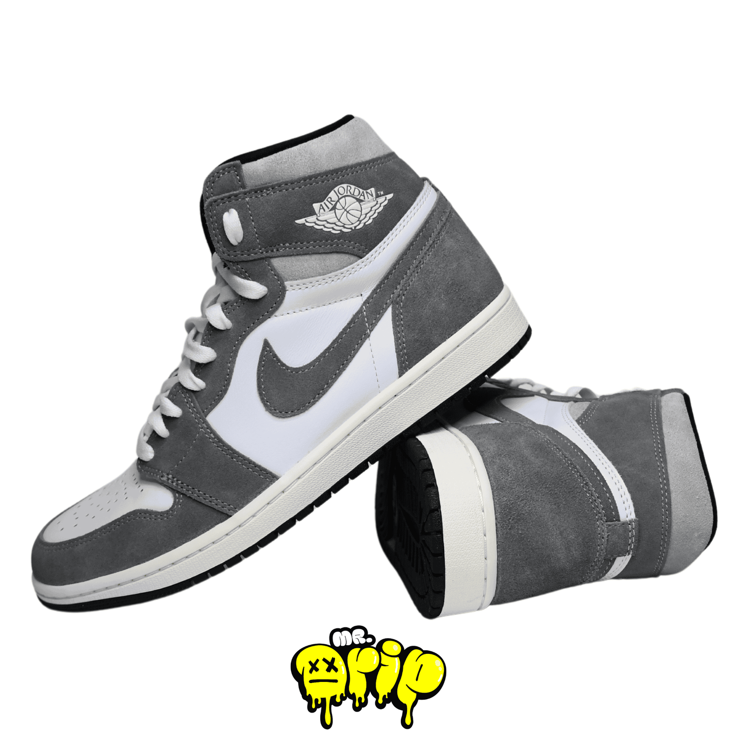 NIKE Air Jordan 1 Retro High OG Washed Black