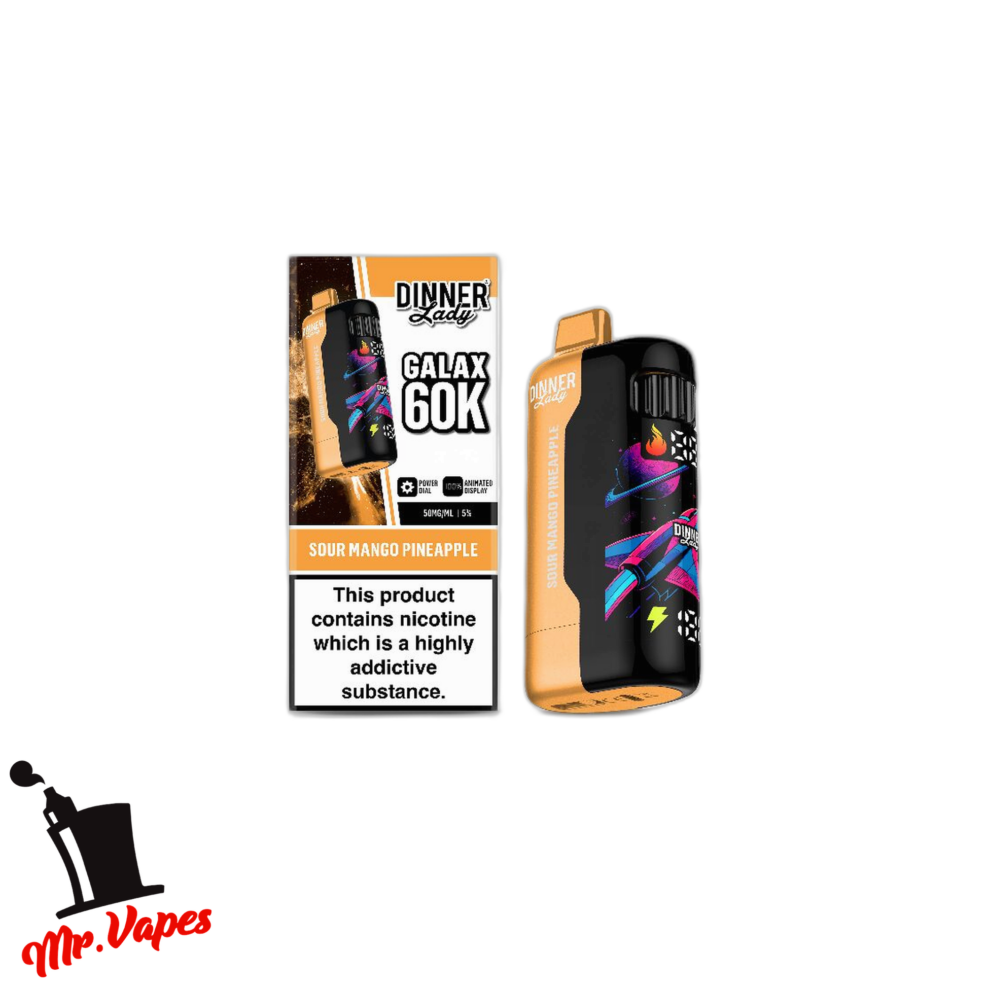 Dinner Lady Galax | Desechable 60,000 hits - Mr Vapes - Vapes