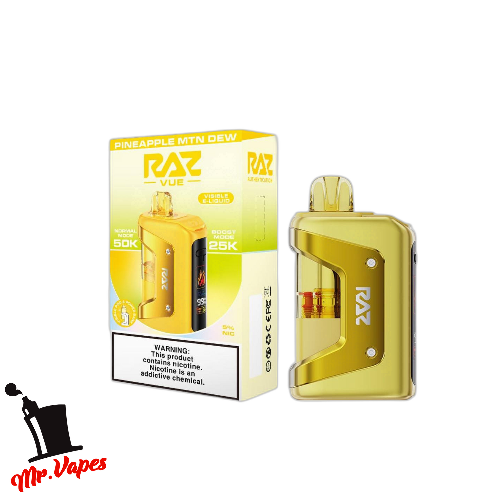 Geek Vape Raz VUE 50K Hits Desechable - Mr Vapes - Vapes