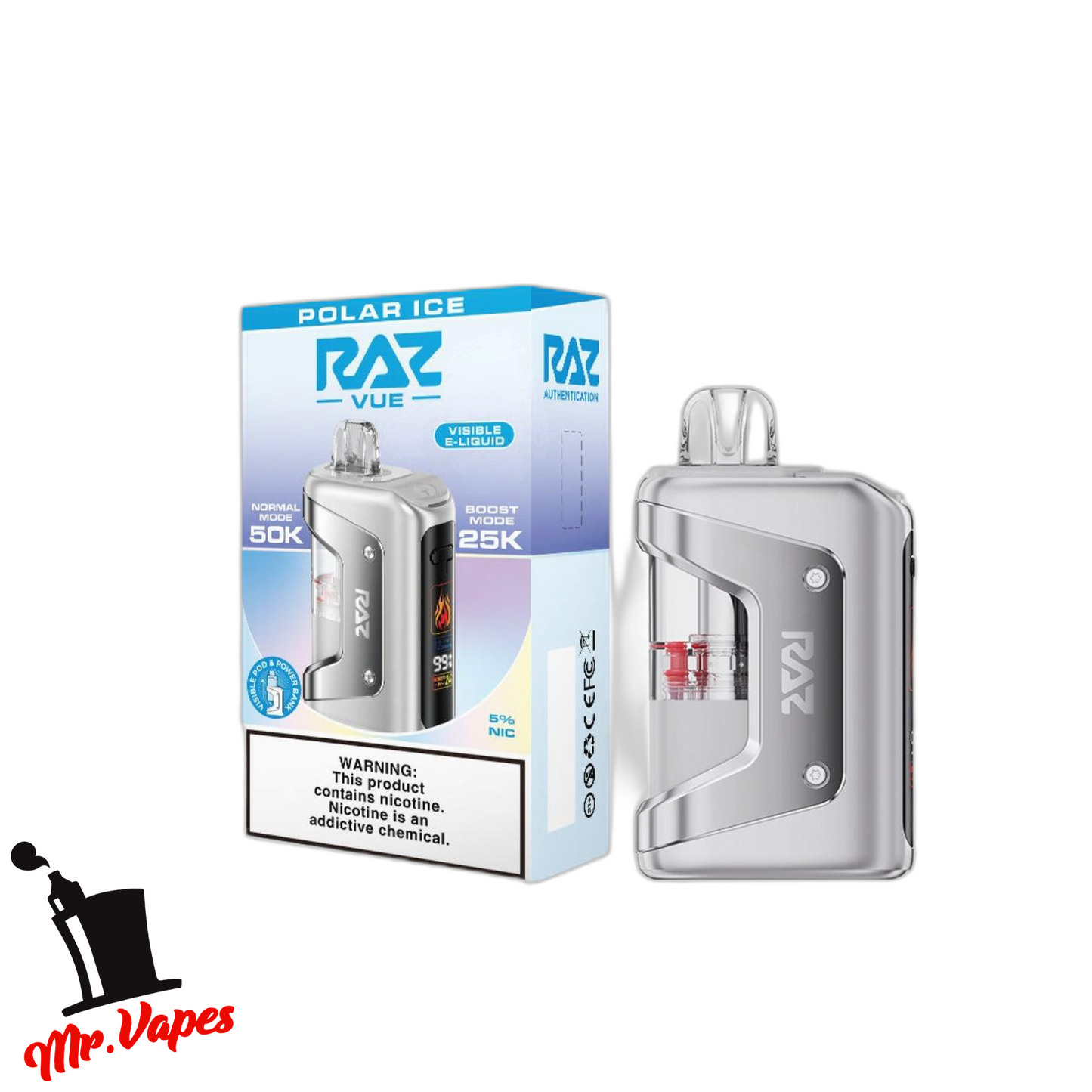 Geek Vape Raz VUE 50K Hits Desechable - Mr Vapes - Vapes