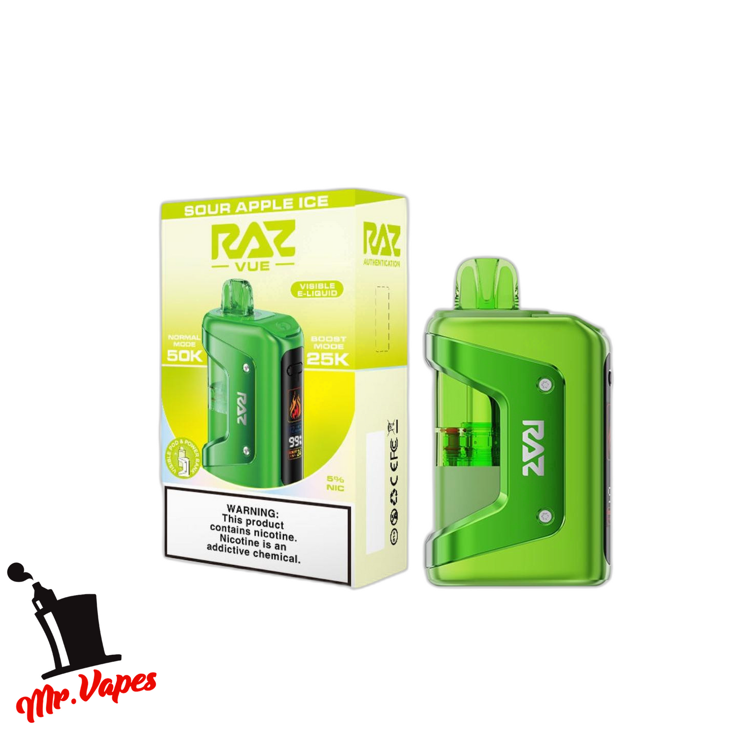 Geek Vape Raz VUE 50K Hits Desechable - Mr Vapes - Vapes