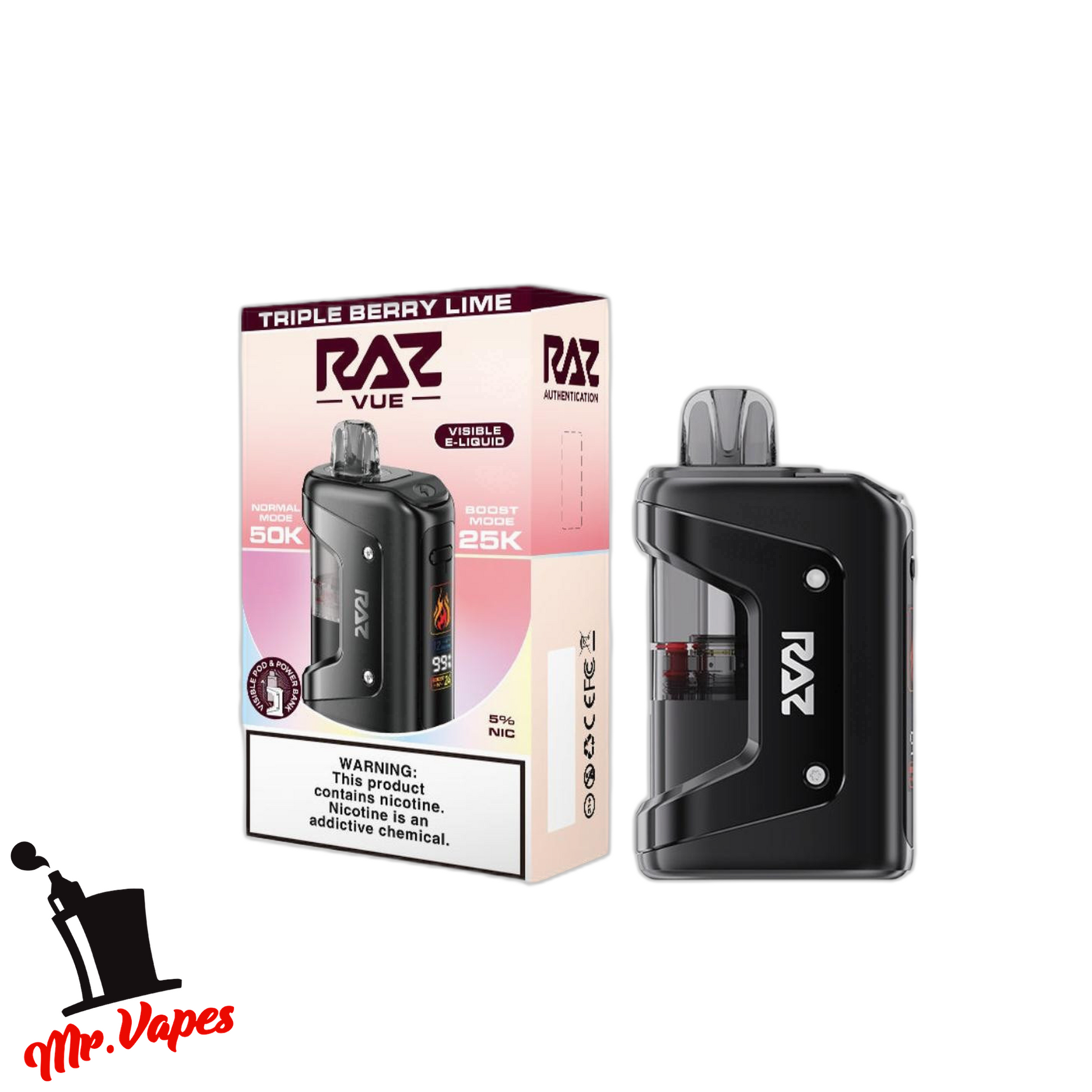 Geek Vape Raz VUE 50K Hits Desechable - Mr Vapes - Vapes