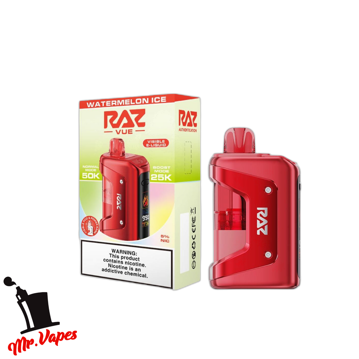 Geek Vape Raz VUE 50K Hits Desechable - Mr Vapes - Vapes