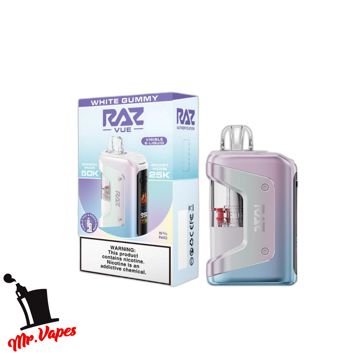 Geek Vape Raz VUE 50K Hits Desechable - Mr Vapes - Vapes