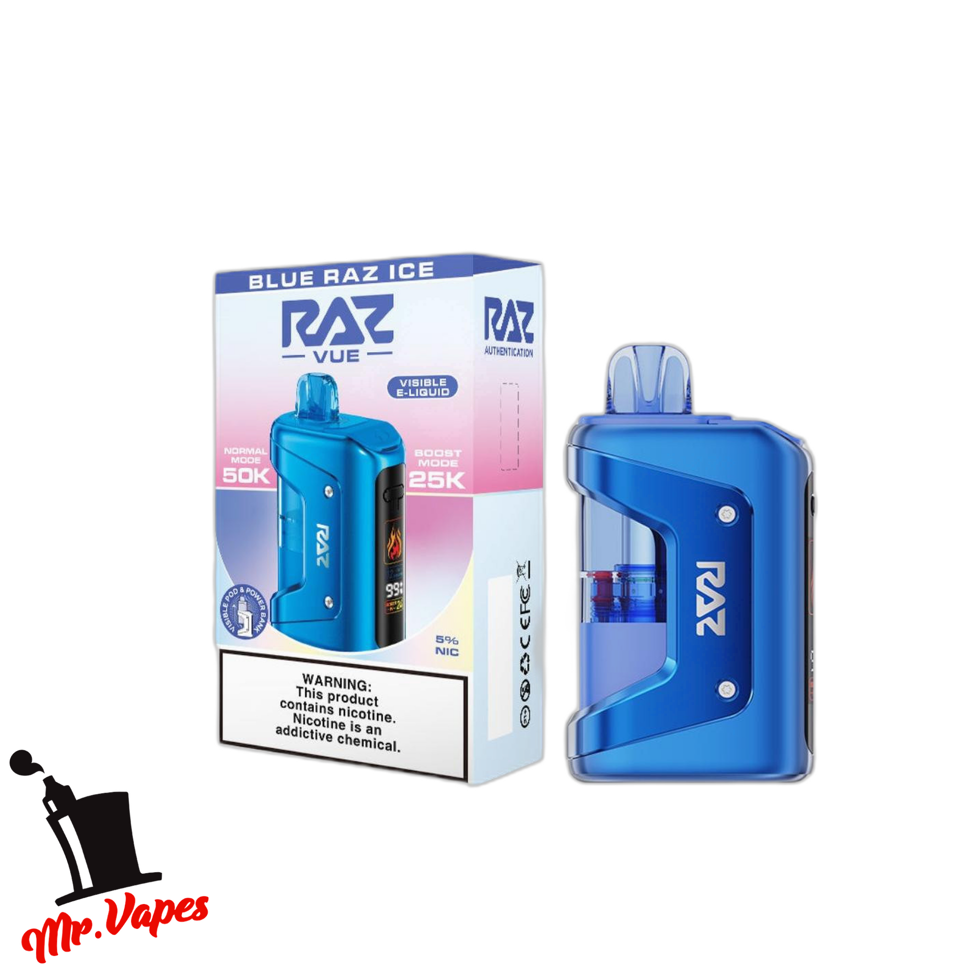 Geek Vape Raz VUE 50K Hits Desechable - Mr Vapes - Vapes
