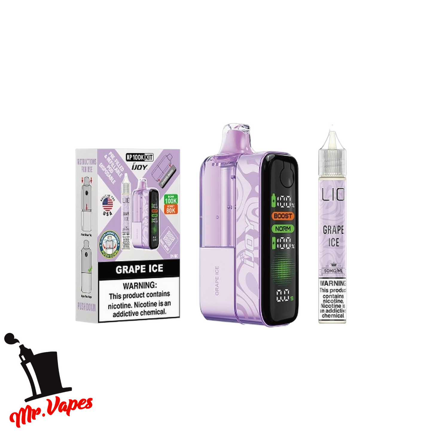 IJoy XP100K + Botella 15ml | Desechable 100,000 Hits - Mr Vapes - Vapes