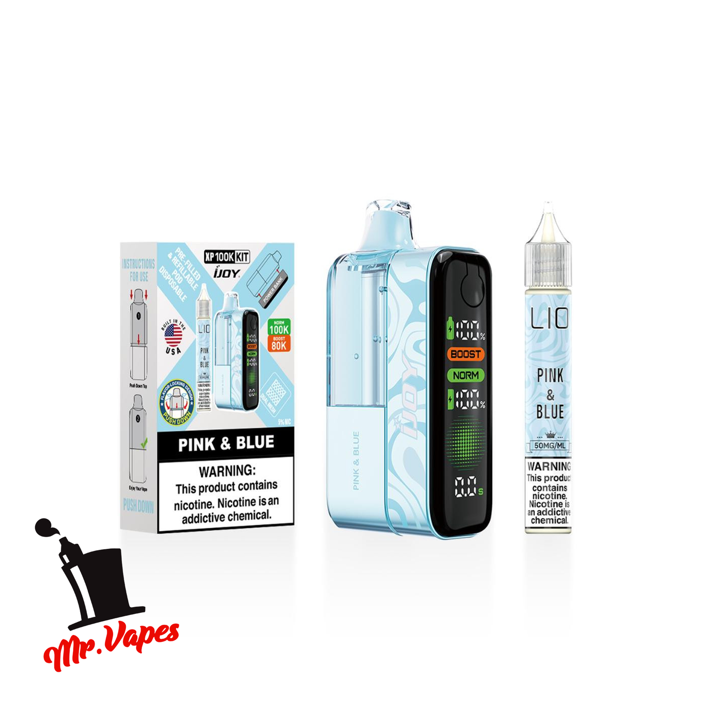IJoy XP100K + Botella 15ml | Desechable 100,000 Hits - Mr Vapes - Vapes