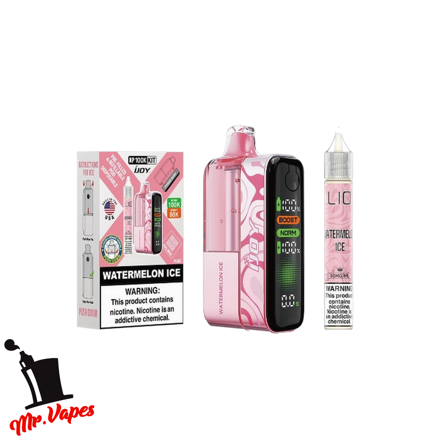 IJoy XP100K + Botella 15ml | Desechable 100,000 Hits - Mr Vapes - Vapes