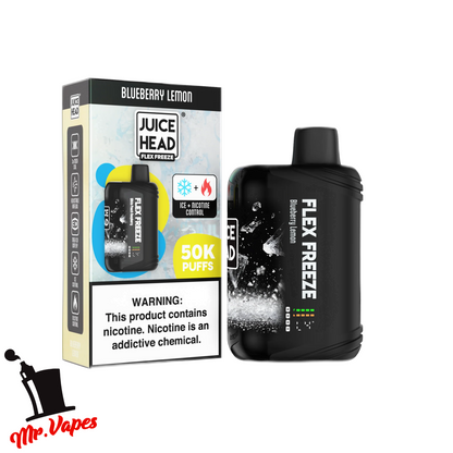 Juice Head Flex Freeze | Desechable 50,000 Hits - Mr Vapes - Vapes