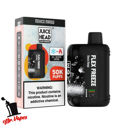 Juice Head Flex Freeze | Desechable 50,000 Hits - Mr Vapes - Vapes