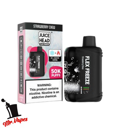 Juice Head Flex Freeze | Desechable 50,000 Hits - Mr Vapes - Vapes