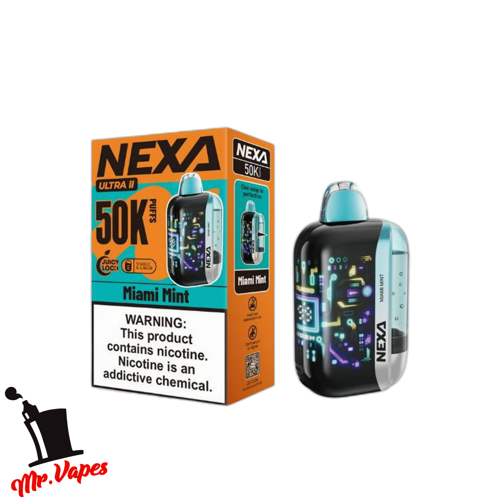 Nexa Ultra II | Desechale 50,000 hits - Mr Vapes - Vapes