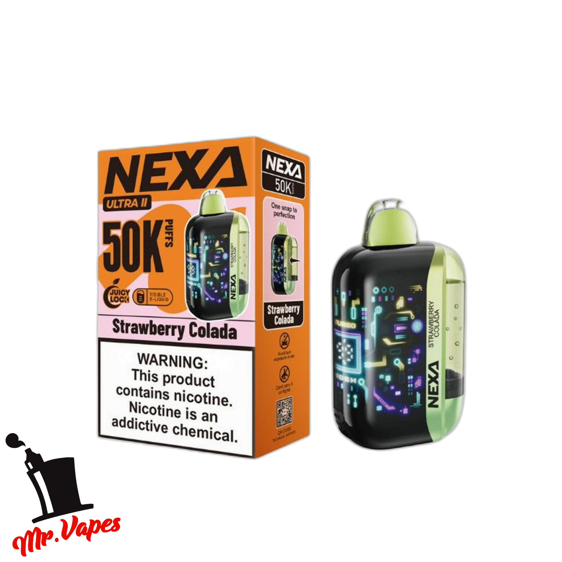 Nexa Ultra II | Desechale 50,000 hits - Mr Vapes - Vapes