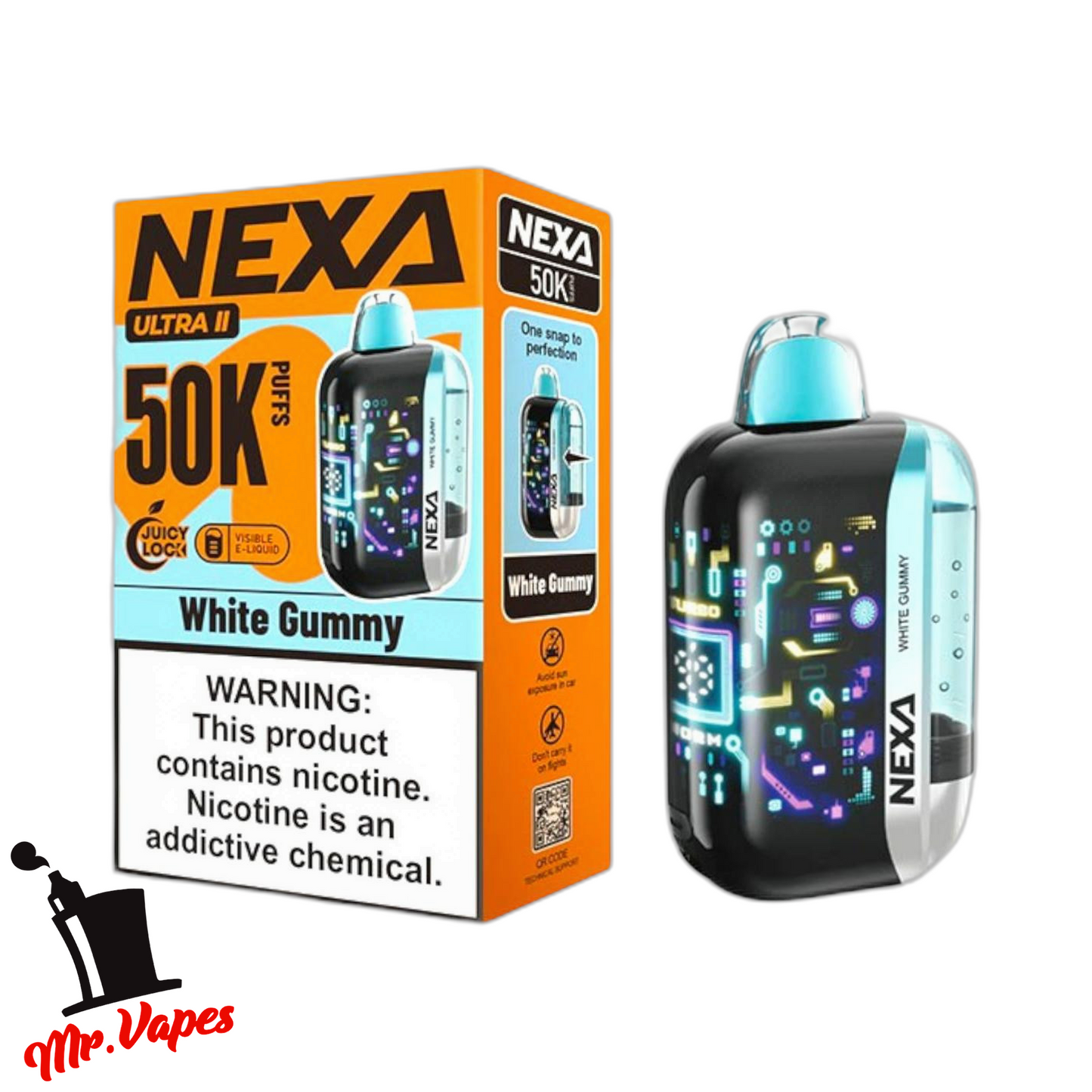 Nexa Ultra II | Desechale 50,000 hits - Mr Vapes - Vapes