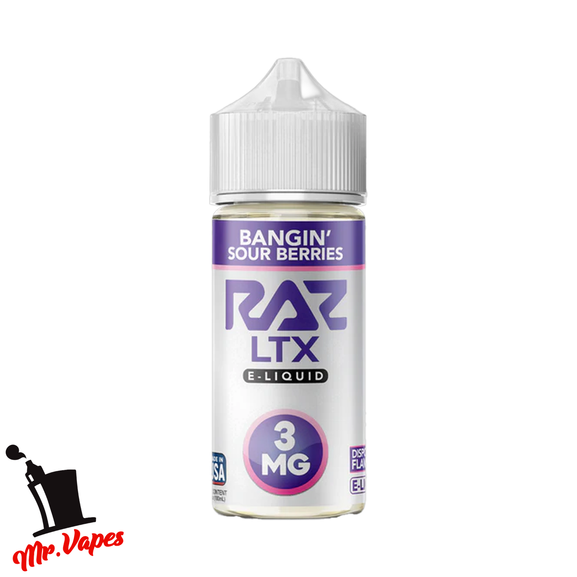 Pod Juice Raz 100ml - Mr Vapes - Vapes