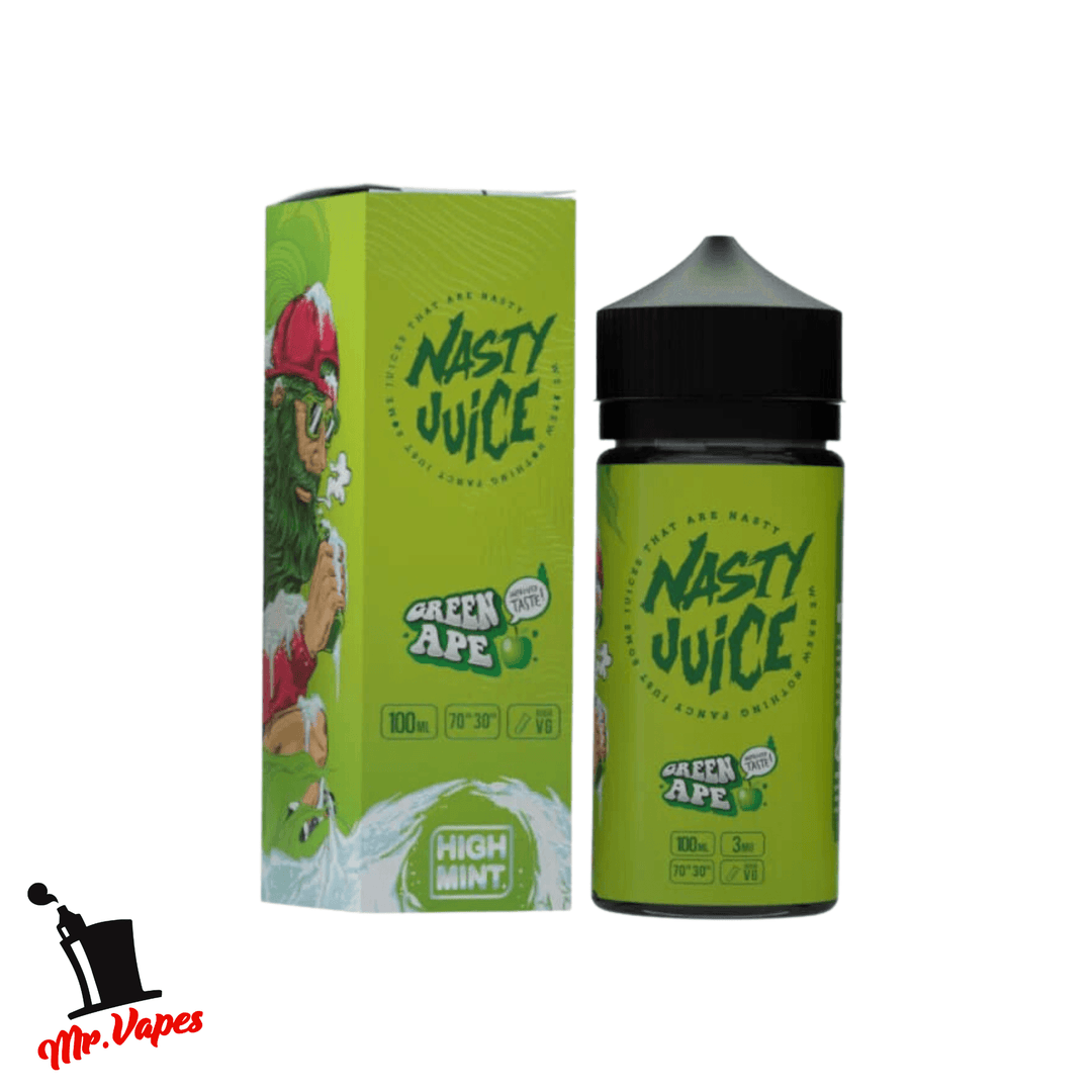 Nasty Juice Green Apple High Mint 100 ml - Mr Vapes
