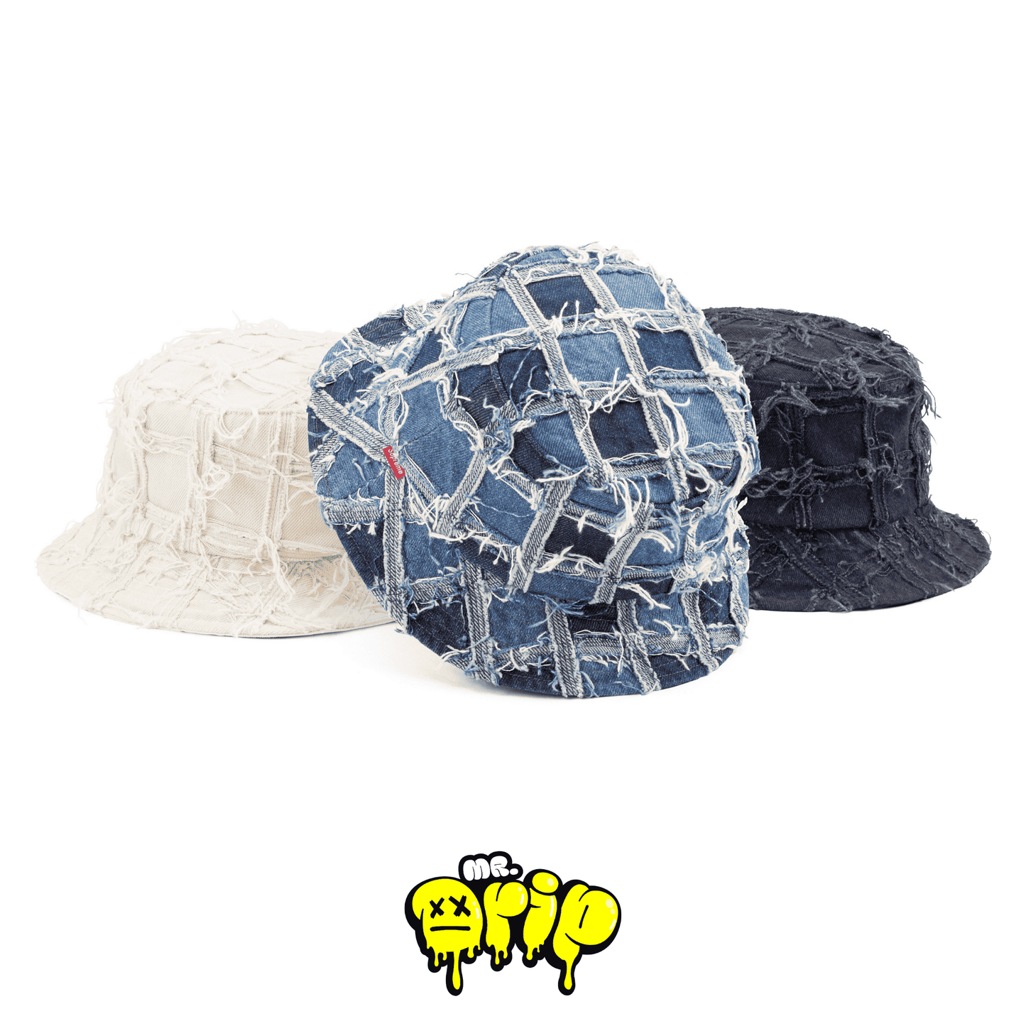 Supreme Frayed Patchwork Denim Crusher Washed Blue - SS23 - US