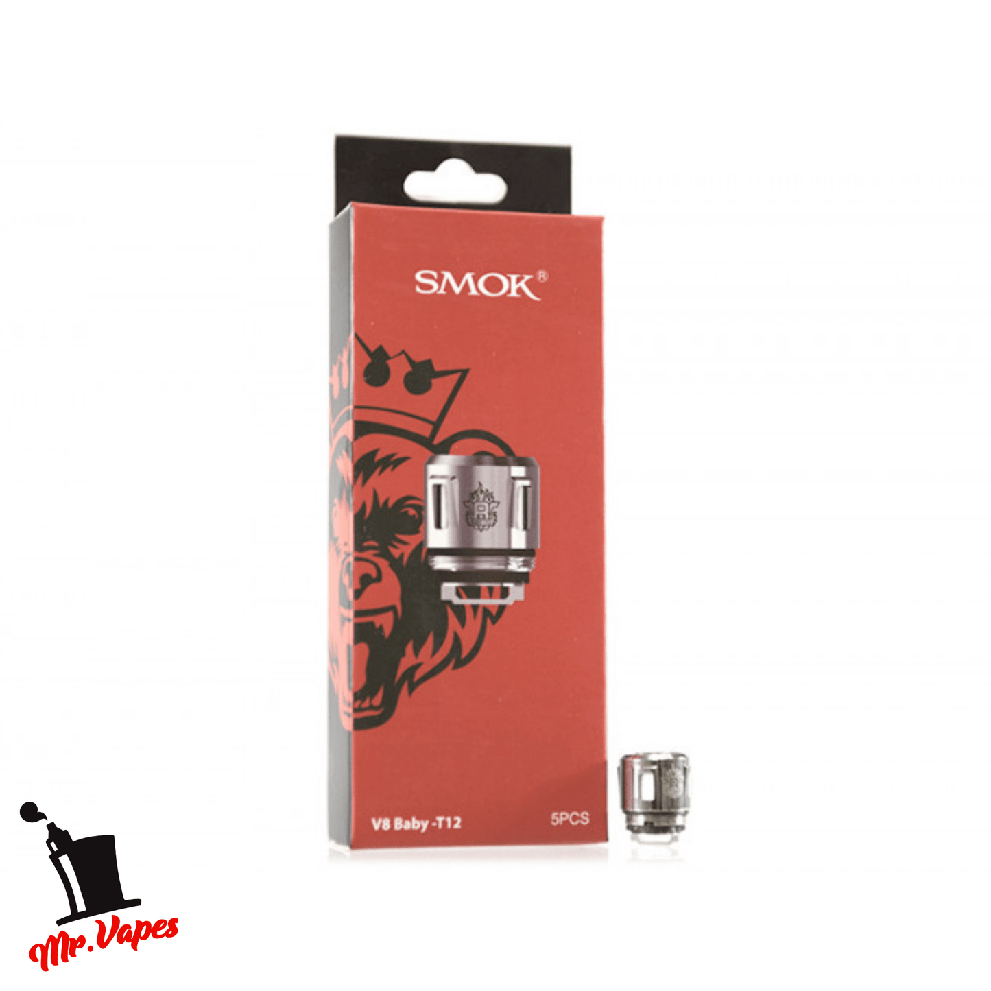 SMOK V8 BABY T12 REPUESTOS (PAQUETE CON 5 UNIDADES) - Mr Vapes - Vapes