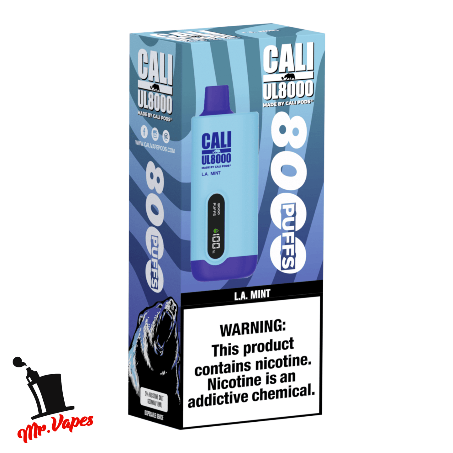 Cali - UL8000 | Desechable 8,000 Hits