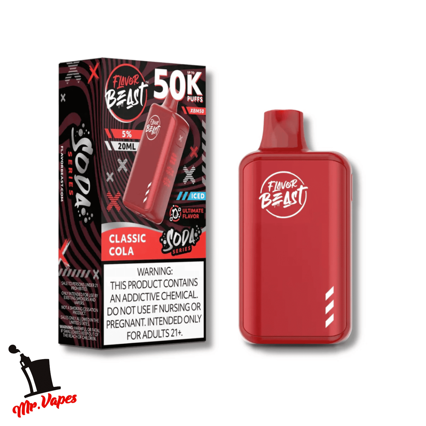 Flavor Beast Max 2 | Desechable 50,000 Hits