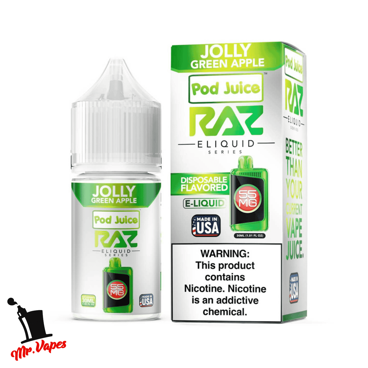 Pod Juice x Raz Salt
