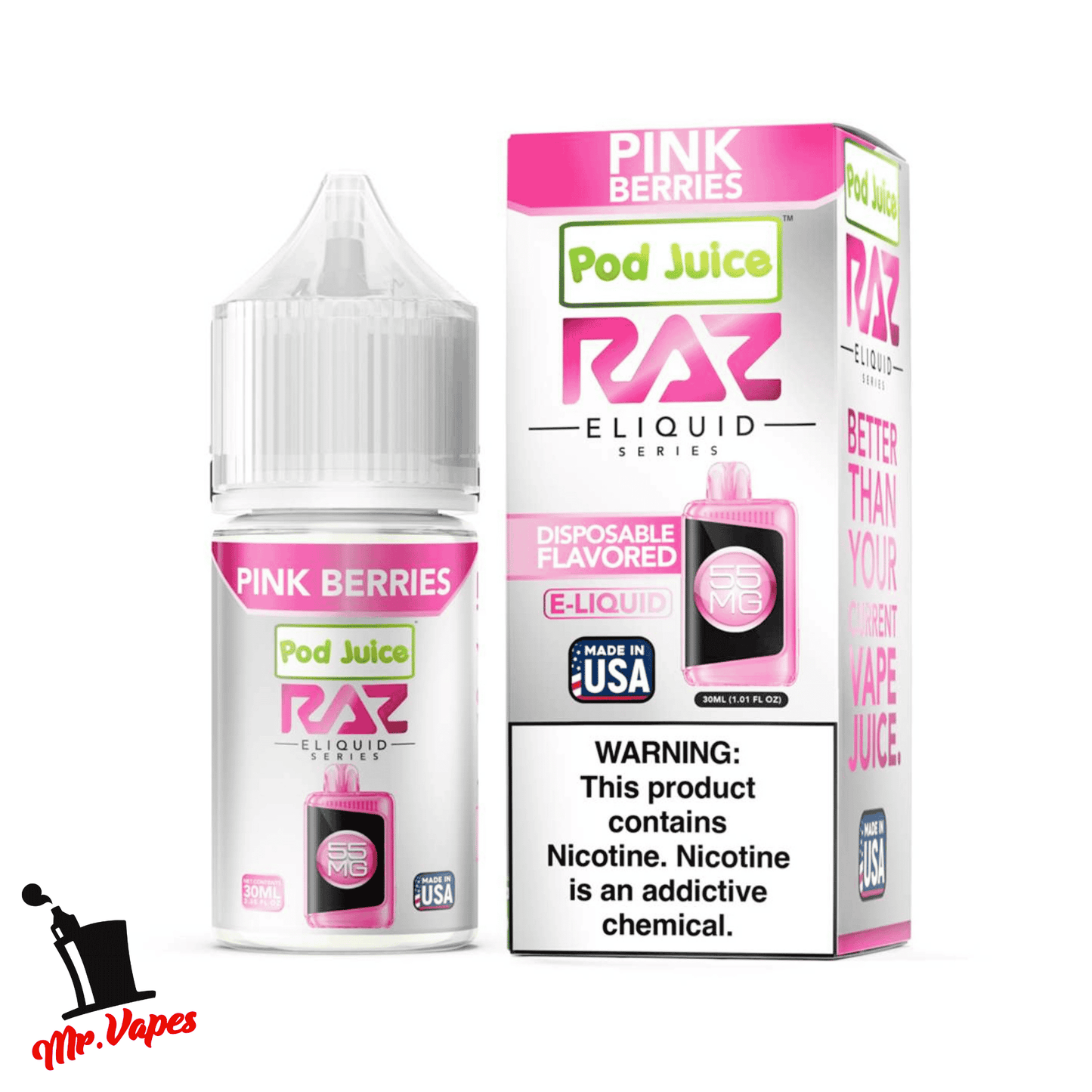 Pod Juice x Raz Salt