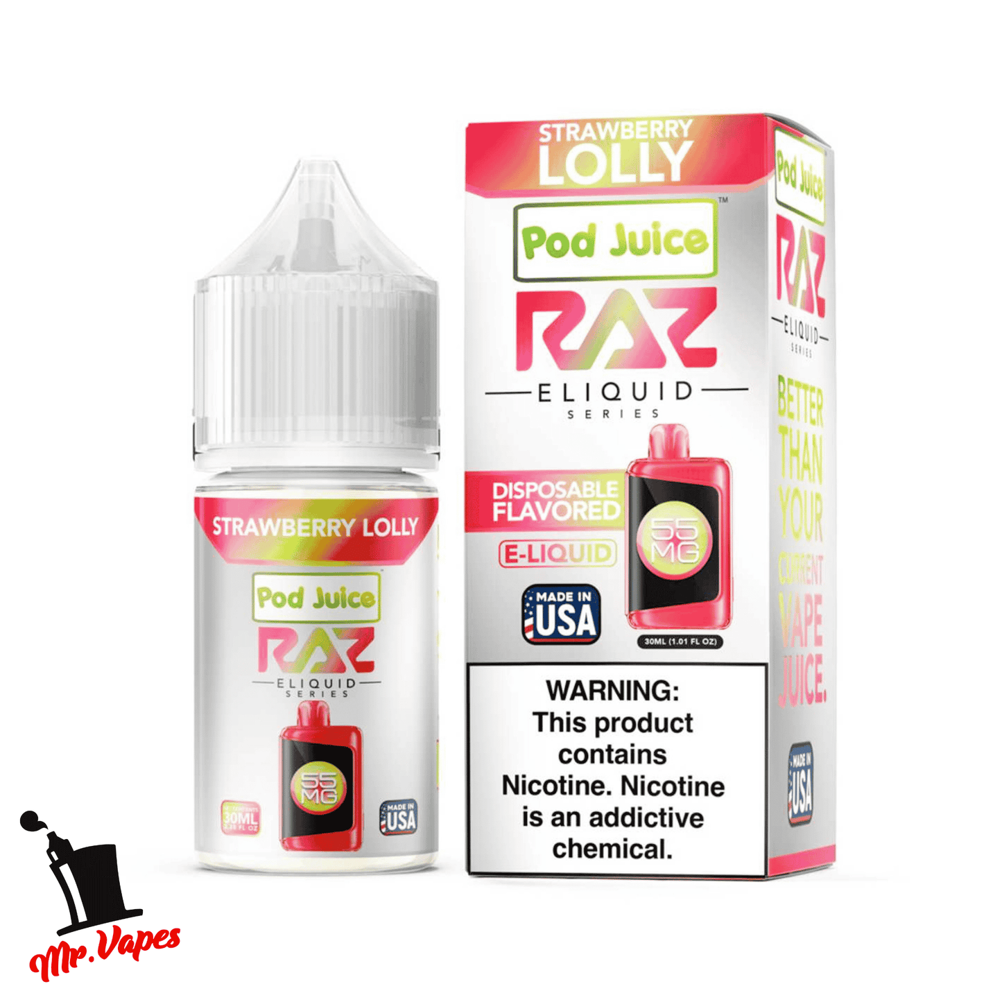 Pod Juice x Raz Salt