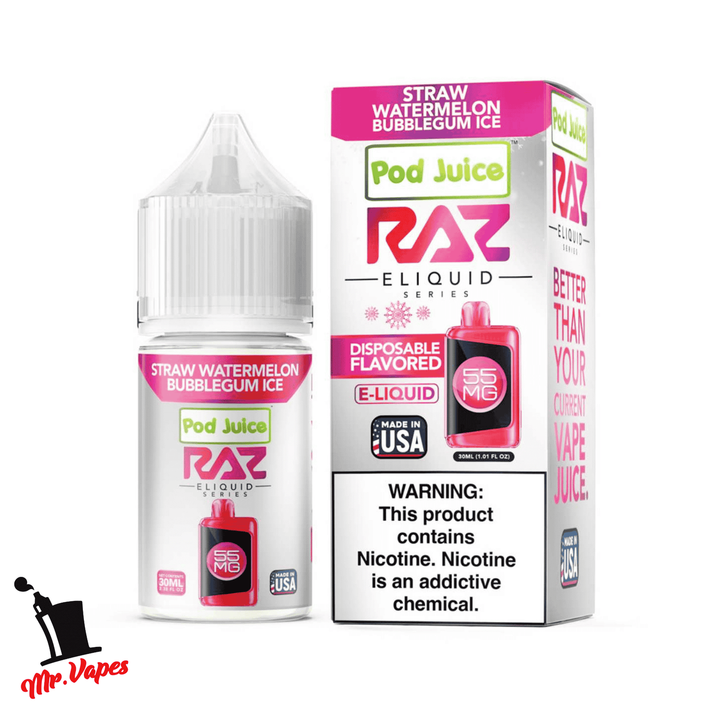 Pod Juice x Raz Salt