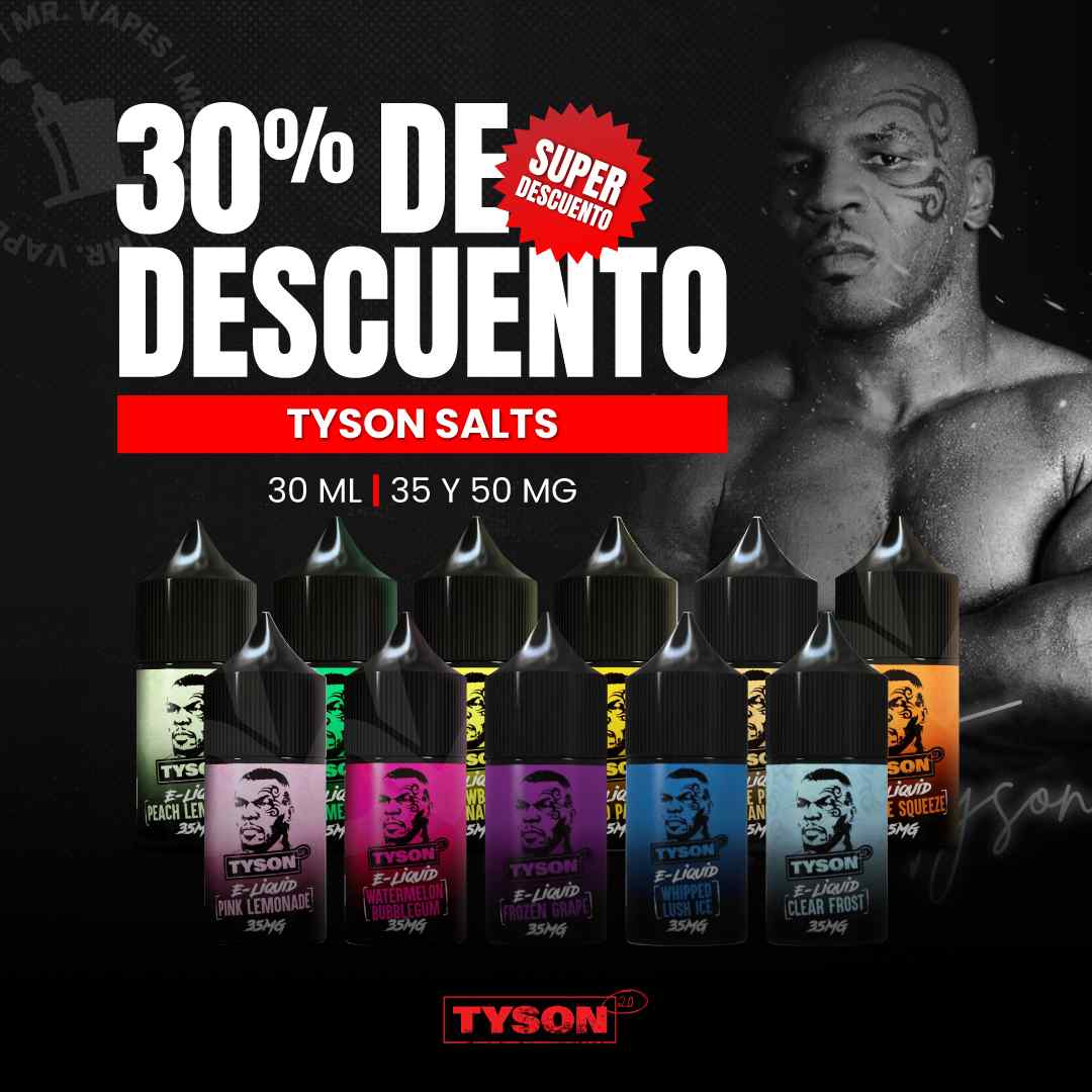 SALT-TYSON mr vapes