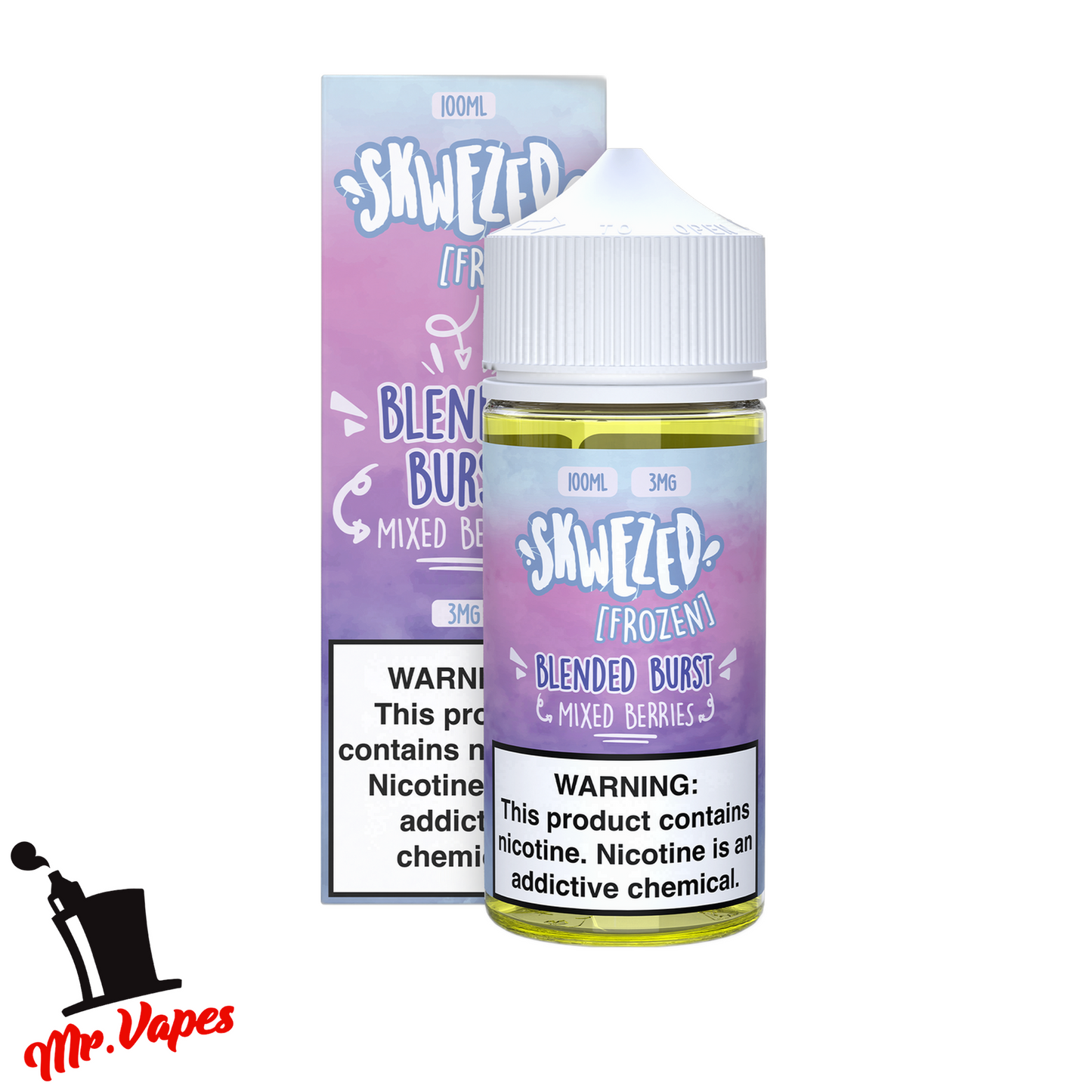 Skwezed E Liquid Frozen 100ml - Mr Vapes - Vapes