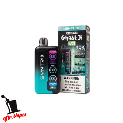 Syntrix Ghost It | Desechable 40,000 Hits - Mr Vapes - Vapes